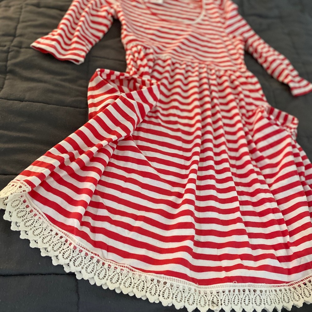 Flirty striped everyday dress